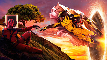 Grimace Of Deadpool And Wolverine, deadpool-and-wolverine, deadpool-3, wolverine, superheroes, artwork, digital-art, dogpool HD wallpaper