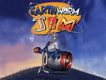 worm Jim, Video Game HD wallpaper