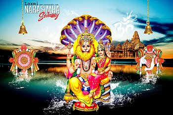 Lakshmi Narasimha Swamy, Lord Lakshmi Narasimha HD wallpaper