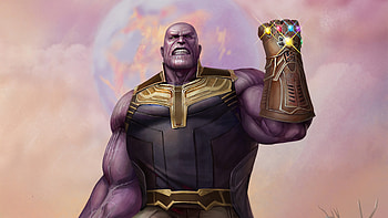 Thanos Infinity Stones, thanos, superheroes, digital-art, artwork HD wallpaper