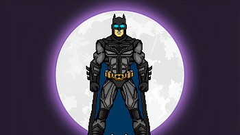 Batman 8bit Art, batman, superheroes, artist, artwork, digital-art, dribbble HD wallpaper