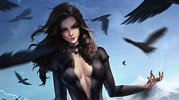 Yennefer Witcher Artwork, yennefer, artwork, artist, artstation HD wallpaper