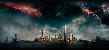 Geostorm , geostorm, 2017-movies, movies, lightning HD wallpaper