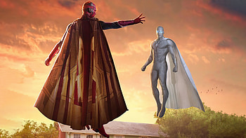 Vision Vs White Vision , vision, wanda-vision, tv-shows HD wallpaper