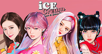 토립 on Twitter. Blackpink, Black pink kpop, Blackpink poster, Blackpink Drawing HD wallpaper