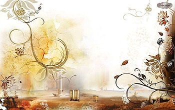 Abstract, Nature, Autumn, Patterns, , Style, Imagination HD wallpaper