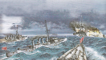 Destroyer on Imperial Japanese Warships, sea, warship, japanese, Destroyer HD wallpaper