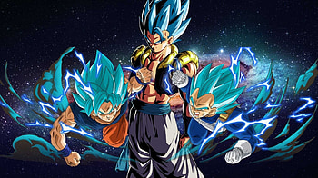 Goku and Vegeta, Gogeta HD wallpaper