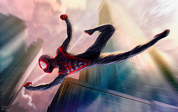 Spidermanart, spiderman, superheroes, artwork, digital-art, artstation HD wallpaper