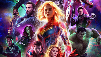 Captain Marvel, Avengers HD wallpaper