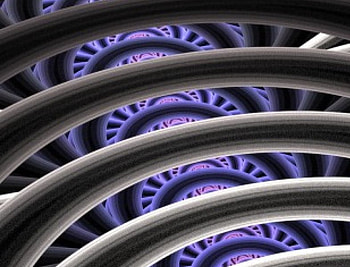 Roller Coaster, 3d, julian-rings, flame, fractal, apophysis HD wallpaper