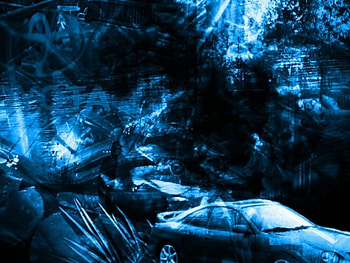 3D car, unique art, awesome HD wallpaper