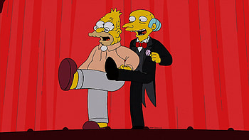 The Simpsons : Montgomery Burns & Grampa Simpson, TV Show, The Simpsons, Montgomery Burns HD wallpaper