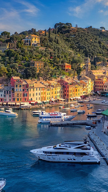 Portofino Italy, Nokia lumia 2520 HD phone wallpaper
