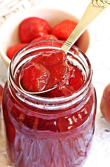 Jam, Strawberry and peach jam, Taste of summer, Fabulous recipe HD phone wallpaper