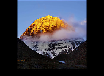 Kailash parvat, cloud, sky HD wallpaper