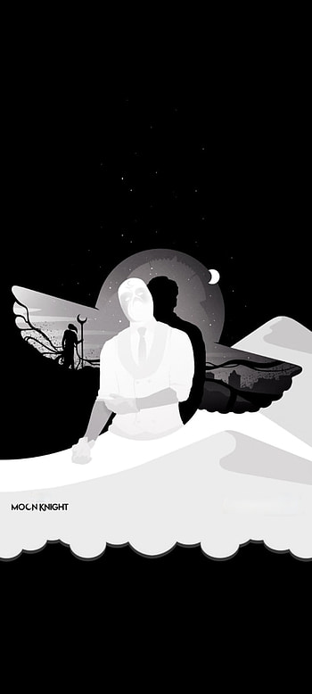 Moon Knight !, moonknight, cavaleirodalua, Marvel HD phone wallpaper