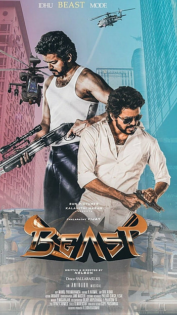 Vijay Beast, Beast Movie, Poster HD phone wallpaper