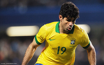 Russia vs Brazil, Diego Costa HD wallpaper