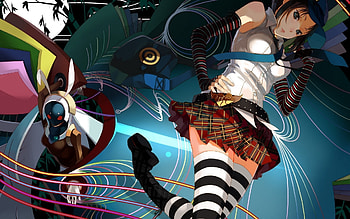 anime, Thigh highs, Persona 3, Persona 4, Marie (Persona 4) / and Mobile Backgrounds HD wallpaper