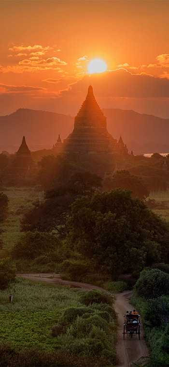 Latest Bagan , , Stunning Bagan views, Mobile backgrounds HD phone wallpaper