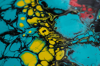 Abstract, Divorces, Stains, Spots, Fluid Art, Paints, Acrylic HD wallpaper