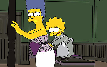 The Simpsons, Tv Show, Lisa Simpson, Marge Simpson HD wallpaper