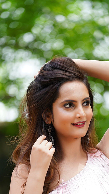 Dhriti Patel, telugu actress HD phone wallpaper