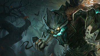 Maokai: The Twisted Treant, video game, League Of Legends, Maokai (League Of Legends), monster HD wallpaper