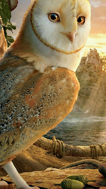 Legend of the Guardians: The Owls of Ga'Hoole, Mesmerizing film, Epic fantasy, Guardian owls HD phone wallpaper