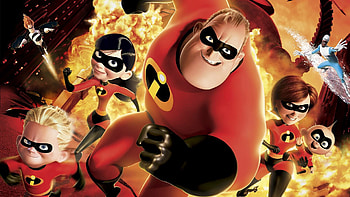 The Incredibles, Animated , Superhero family, Action-packed adventure HD wallpaper