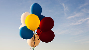 Cluster Ballooning, Colored balloons , Sports HD wallpaper