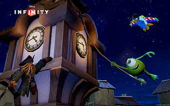 Mike Wazowski, Davy Jones, video game, Disney Infinity HD wallpaper