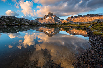 Nature, Stones, Sky, Mountains, Lake, Reflection HD wallpaper