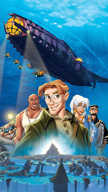 Atlantis: The Lost Empire (2022) movie HD phone wallpaper
