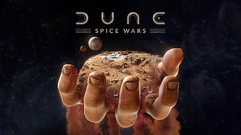Duke Leto Atreides, the Baron Vladimir Harkonnen, Esmar Tuek, and Liet Kynes Dune Spice Wars HD wallpaper