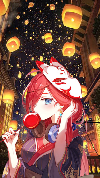 Miku nakano, belleza, anime, arte HD phone wallpaper