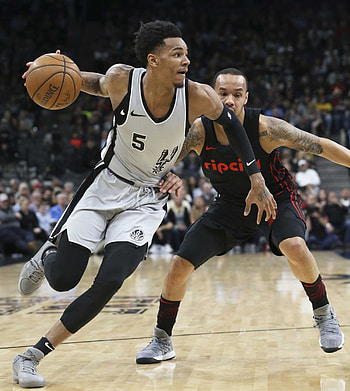 Dejounte Murray, All-defensive second team, NBA, San Antonio Spurs HD phone wallpaper