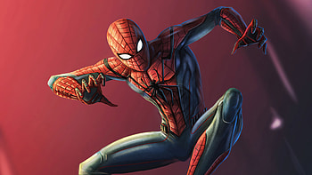 Spider Man New Design, spiderman, superheroes, artwork, artist, behance HD wallpaper