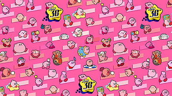 Kirby 30th anniversary, Special promotions, Exclusive deals, Celebrating Kirby's legacy HD wallpaper