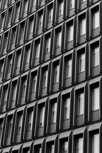 Windows, Architecture, Building, Miscellanea, Miscellaneous, Bw, Chb, Facade HD phone wallpaper