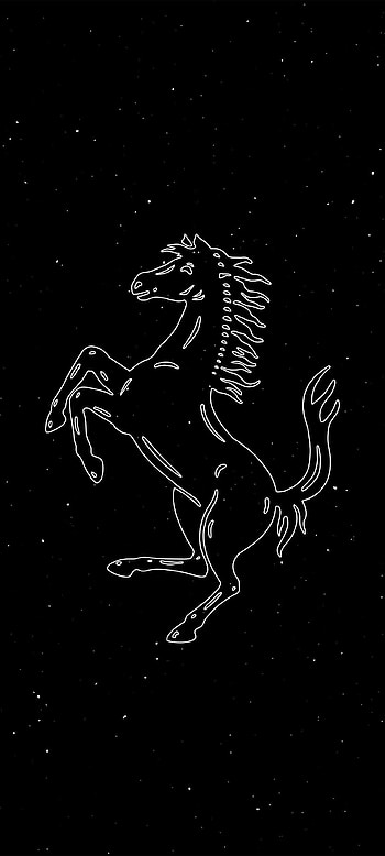 Ferrari, horse, Lamborghini, cars, mercedes, black, logo, bmw, space HD phone wallpaper