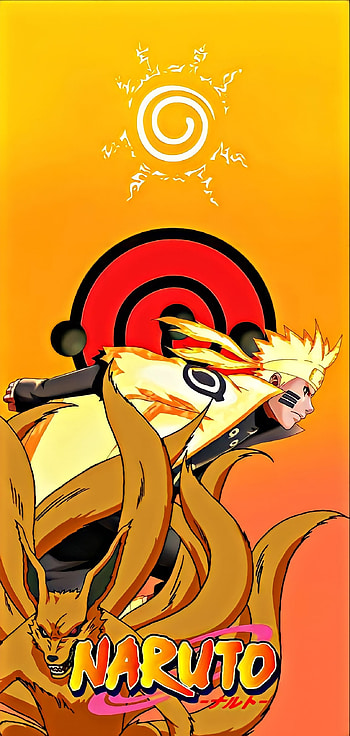 Uzumaki Naruto, Anime, Naranja, Kyubi, Kurama HD phone wallpaper