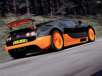 bugatti, road, speed, car HD wallpaper