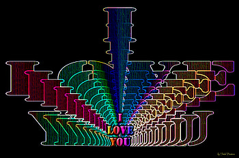 I love you, neon text i love you, i love you for her, i love you for him HD wallpaper