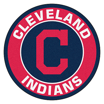 Fanmats MLB Cleveland Indians Red Nylon Roundel Mat (2'3 x 2'3) by Fanmats HD phone wallpaper