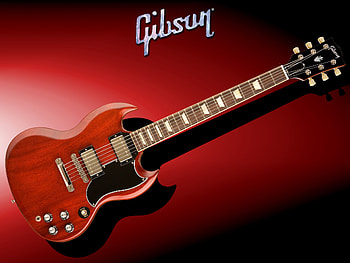 SG Standard '61 Vintage Cherry, Gibson Guitars HD wallpaper