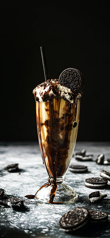Oreo, Milkshakes HD phone wallpaper