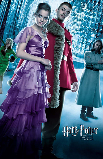 Viktor Krum, Goblet of Fire movie, Triwizard Tournament, Movie poster HD phone wallpaper