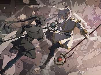 Frieren VS Frieren, Anime, Frieren: Beyond Journey's End, Frieren (Frieren: Beyond Journey's End) HD wallpaper